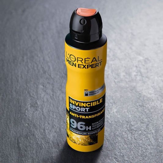 L'Oréal Men Expert Invincible dezodorant proti vlažnim pazduhom in 72h zaščite 150 ml
