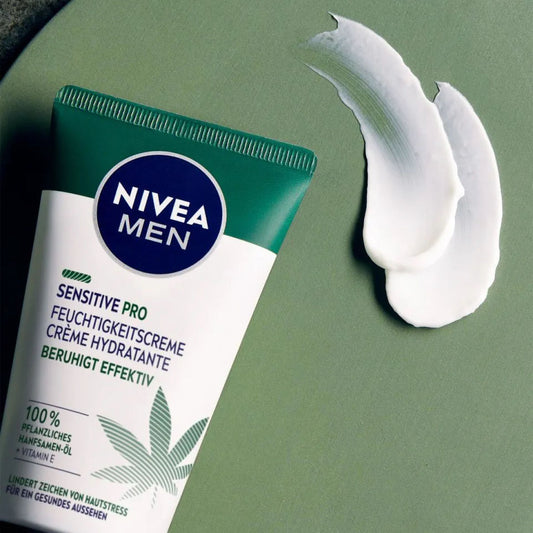 Nivea men Sensitive Pro pomirjujoča in vlažilna krema za obraz 75 ml