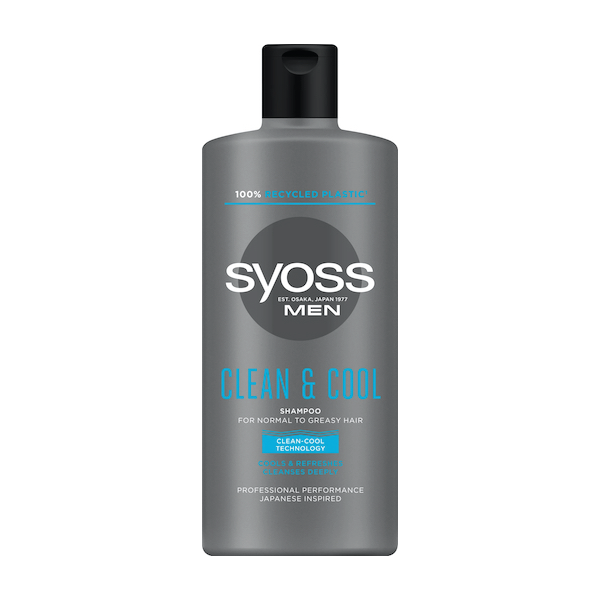 Syoss Clean & Cool šampon za normalne do mastne lase 440 ml